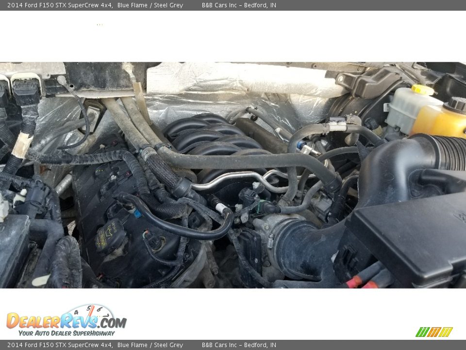 2014 Ford F150 STX SuperCrew 4x4 Blue Flame / Steel Grey Photo #19