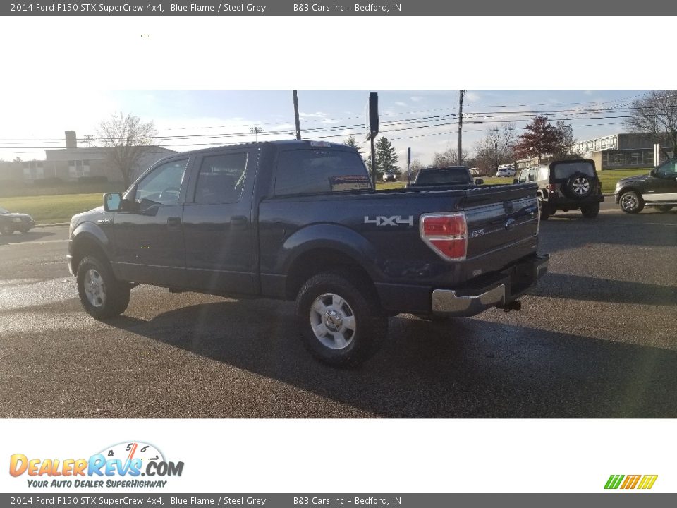 2014 Ford F150 STX SuperCrew 4x4 Blue Flame / Steel Grey Photo #27