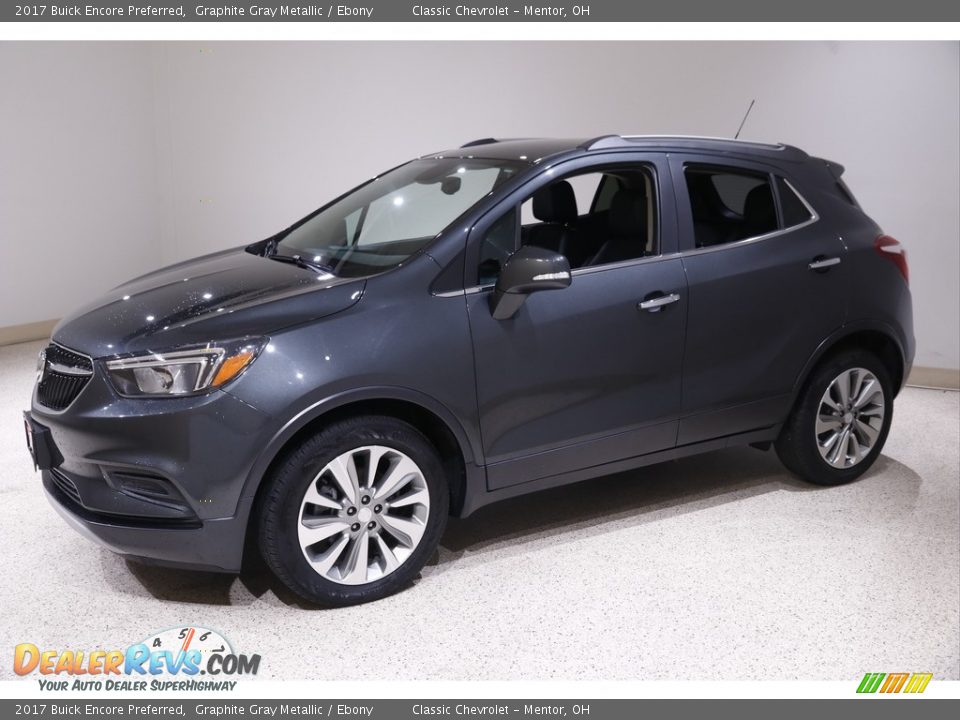 2017 Buick Encore Preferred Graphite Gray Metallic / Ebony Photo #3