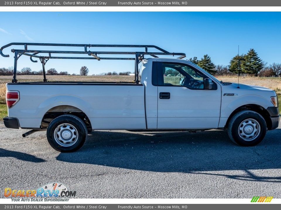 2013 Ford F150 XL Regular Cab Oxford White / Steel Gray Photo #3