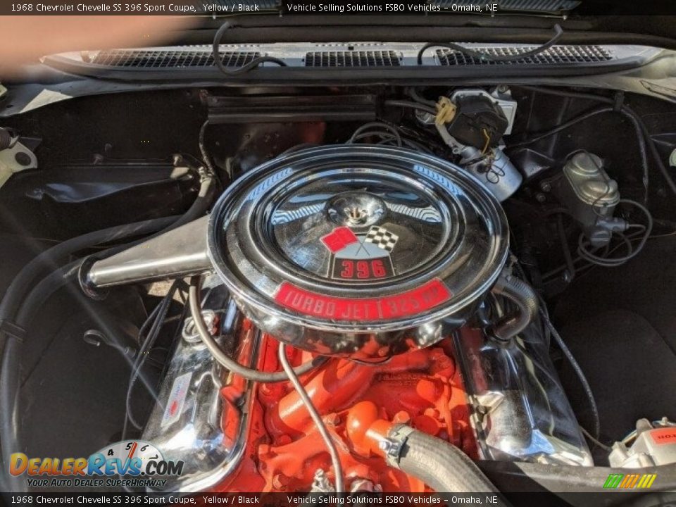 1968 Chevrolet Chevelle SS 396 Sport Coupe 396 cid OHV 16-Valve V8 Engine Photo #3