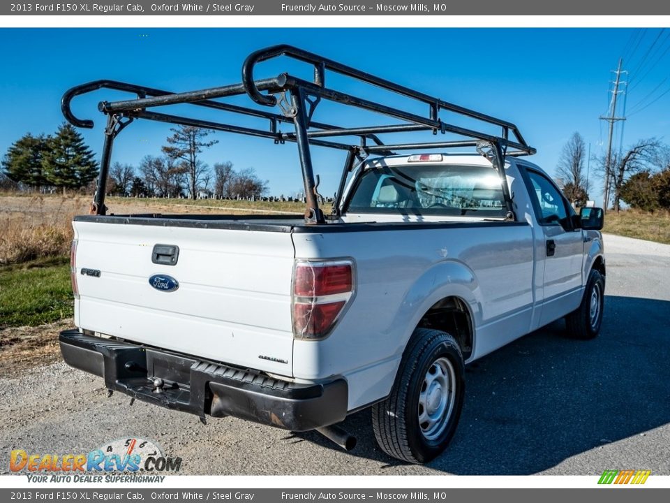 2013 Ford F150 XL Regular Cab Oxford White / Steel Gray Photo #4