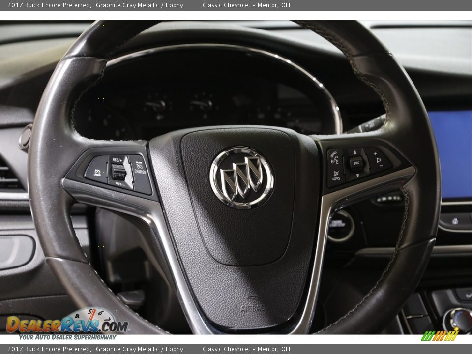 2017 Buick Encore Preferred Graphite Gray Metallic / Ebony Photo #7