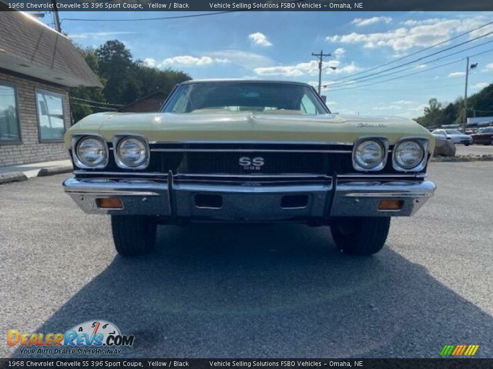 1968 Chevrolet Chevelle SS 396 Sport Coupe Yellow / Black Photo #5