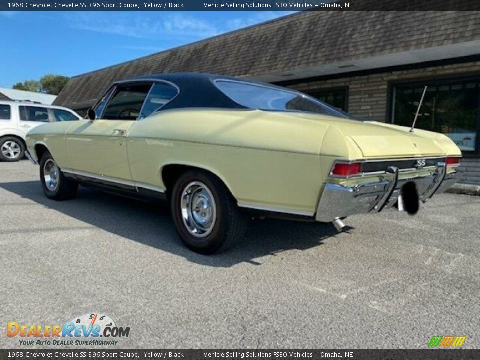 Yellow 1968 Chevrolet Chevelle SS 396 Sport Coupe Photo #6
