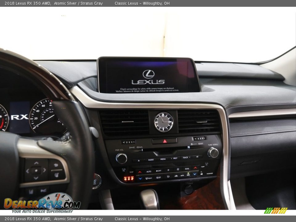 2018 Lexus RX 350 AWD Atomic Silver / Stratus Gray Photo #9