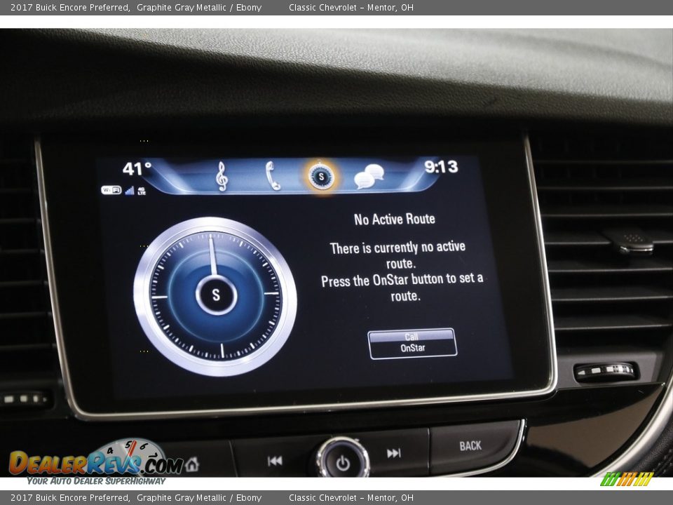 2017 Buick Encore Preferred Graphite Gray Metallic / Ebony Photo #12