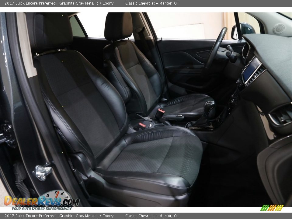2017 Buick Encore Preferred Graphite Gray Metallic / Ebony Photo #14