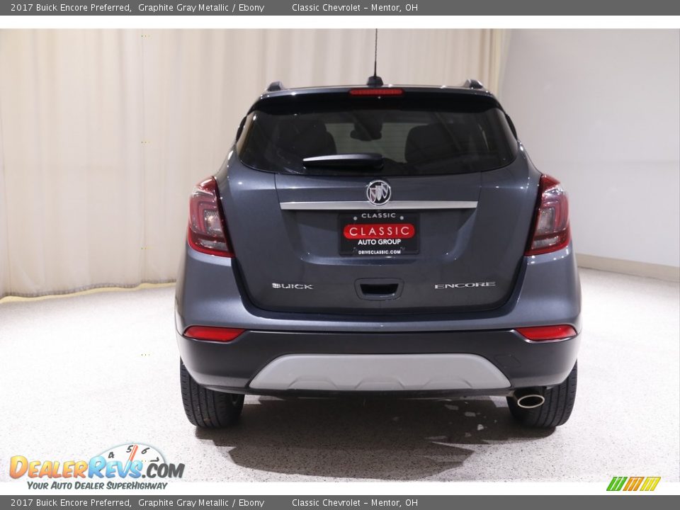 2017 Buick Encore Preferred Graphite Gray Metallic / Ebony Photo #17