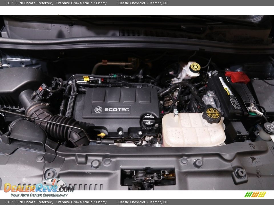 2017 Buick Encore Preferred Graphite Gray Metallic / Ebony Photo #18