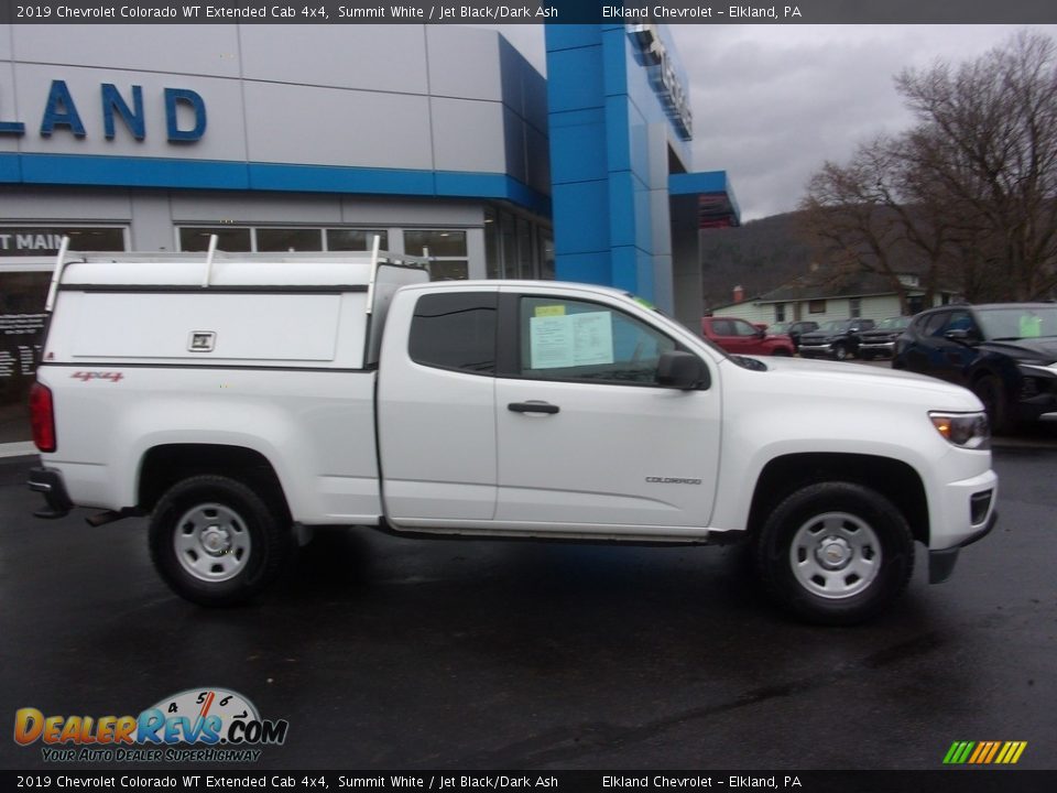 2019 Chevrolet Colorado WT Extended Cab 4x4 Summit White / Jet Black/Dark Ash Photo #2