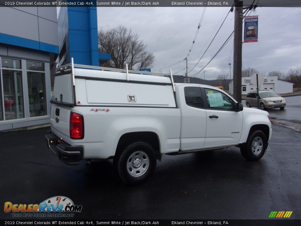 2019 Chevrolet Colorado WT Extended Cab 4x4 Summit White / Jet Black/Dark Ash Photo #3