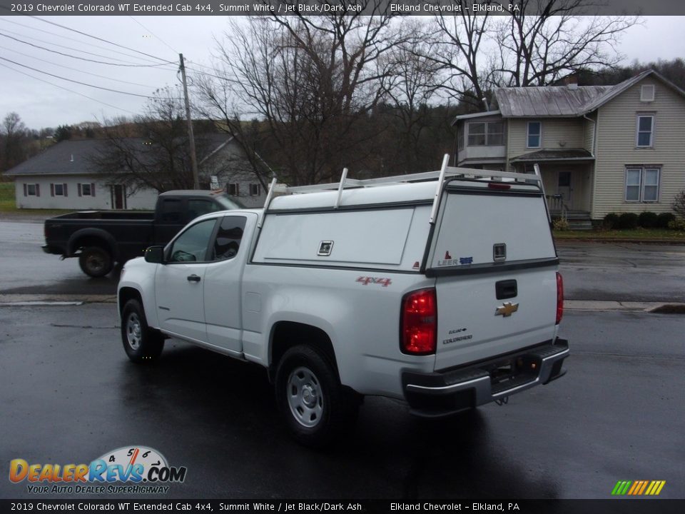 2019 Chevrolet Colorado WT Extended Cab 4x4 Summit White / Jet Black/Dark Ash Photo #5