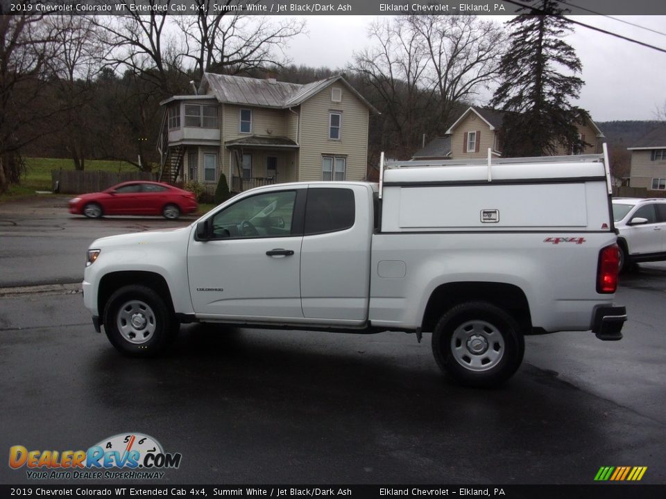 2019 Chevrolet Colorado WT Extended Cab 4x4 Summit White / Jet Black/Dark Ash Photo #6