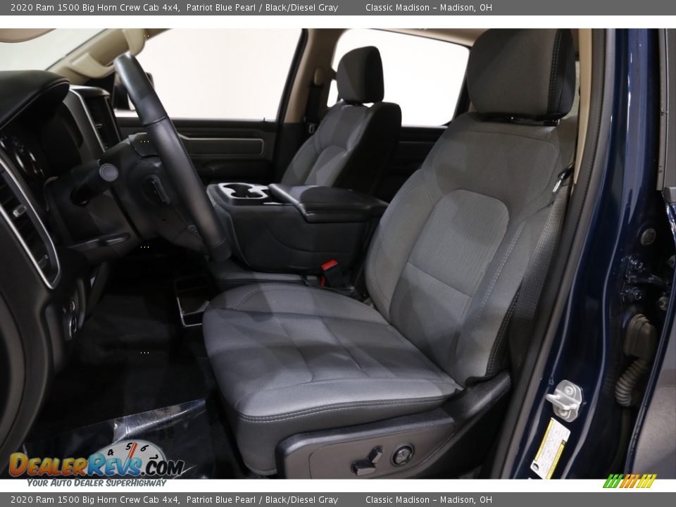 2020 Ram 1500 Big Horn Crew Cab 4x4 Patriot Blue Pearl / Black/Diesel Gray Photo #5