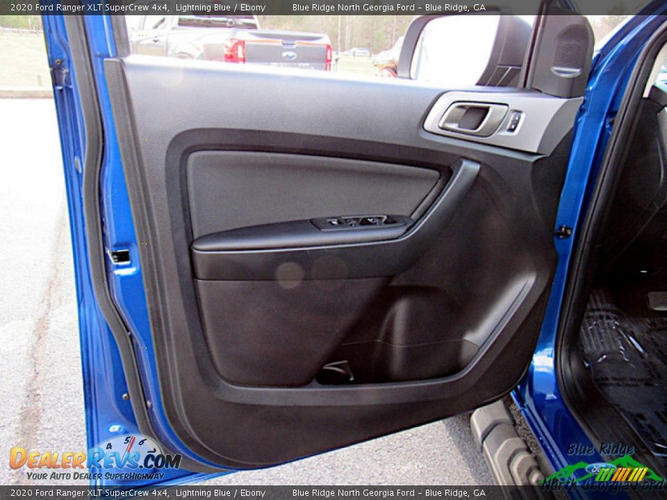 2020 Ford Ranger XLT SuperCrew 4x4 Lightning Blue / Ebony Photo #10