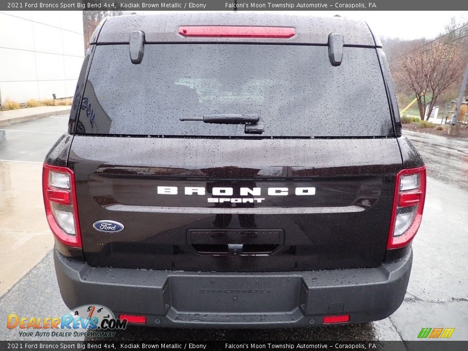 2021 Ford Bronco Sport Big Bend 4x4 Kodiak Brown Metallic / Ebony Photo #3