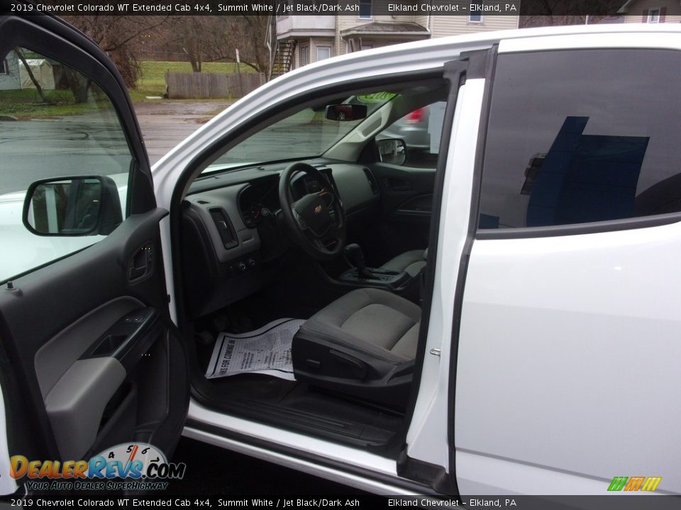 2019 Chevrolet Colorado WT Extended Cab 4x4 Summit White / Jet Black/Dark Ash Photo #12