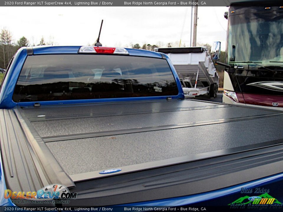 2020 Ford Ranger XLT SuperCrew 4x4 Lightning Blue / Ebony Photo #15