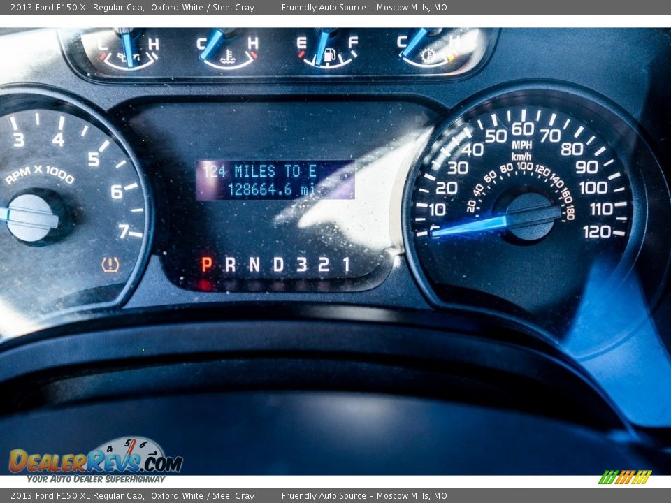 2013 Ford F150 XL Regular Cab Oxford White / Steel Gray Photo #31