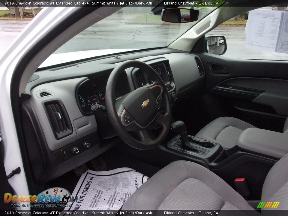 2019 Chevrolet Colorado WT Extended Cab 4x4 Summit White / Jet Black/Dark Ash Photo #14