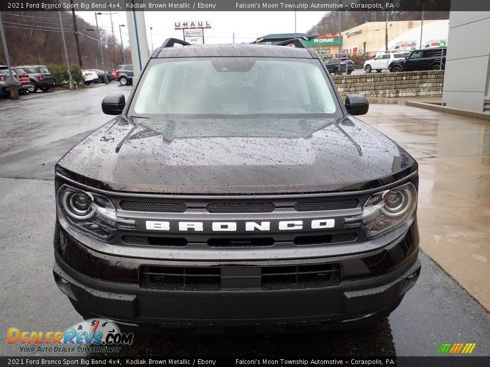 2021 Ford Bronco Sport Big Bend 4x4 Kodiak Brown Metallic / Ebony Photo #8