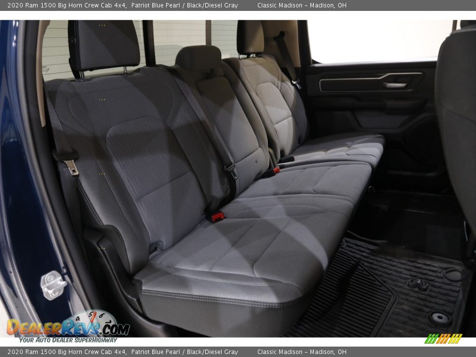 2020 Ram 1500 Big Horn Crew Cab 4x4 Patriot Blue Pearl / Black/Diesel Gray Photo #16