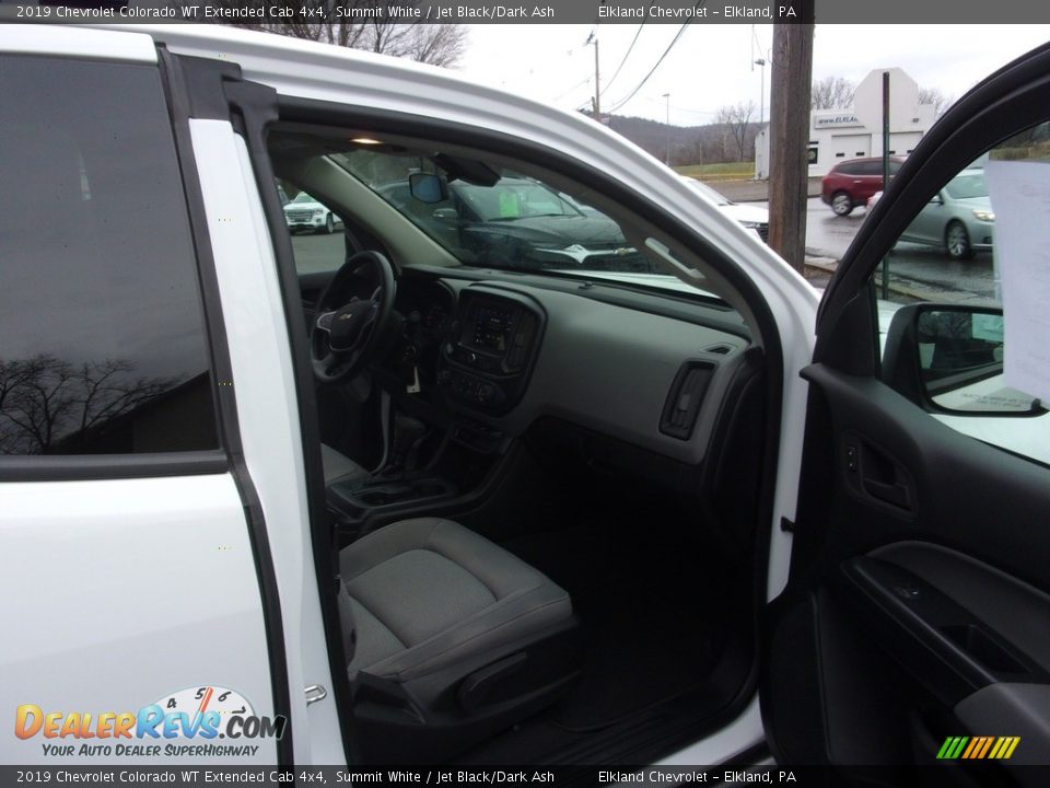 2019 Chevrolet Colorado WT Extended Cab 4x4 Summit White / Jet Black/Dark Ash Photo #17