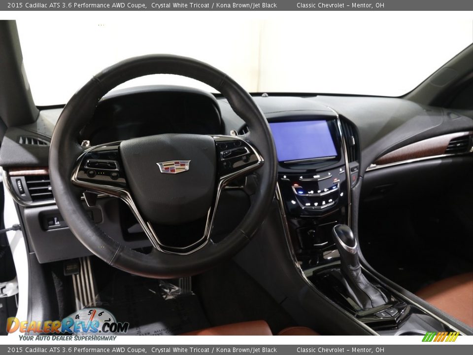 Dashboard of 2015 Cadillac ATS 3.6 Performance AWD Coupe Photo #6
