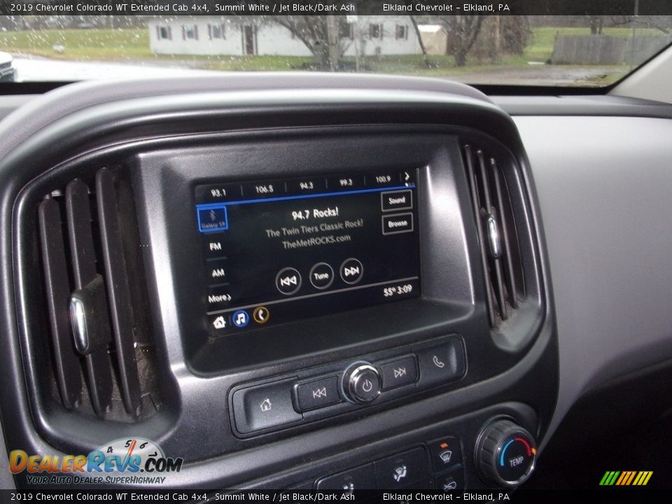 2019 Chevrolet Colorado WT Extended Cab 4x4 Summit White / Jet Black/Dark Ash Photo #25