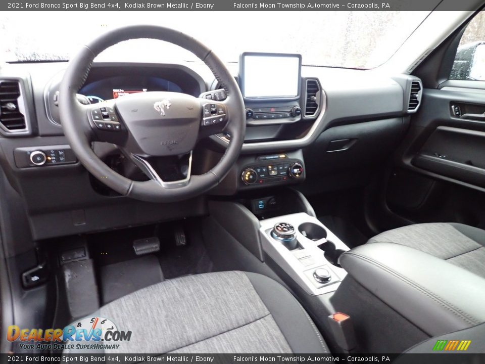 Front Seat of 2021 Ford Bronco Sport Big Bend 4x4 Photo #19