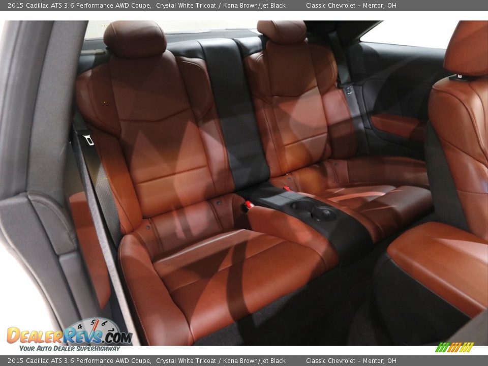 Rear Seat of 2015 Cadillac ATS 3.6 Performance AWD Coupe Photo #16