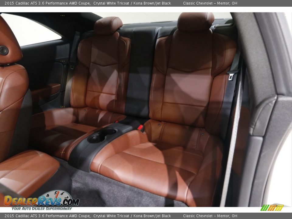 Rear Seat of 2015 Cadillac ATS 3.6 Performance AWD Coupe Photo #17