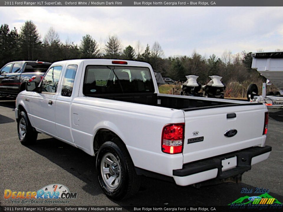 2011 Ford Ranger XLT SuperCab Oxford White / Medium Dark Flint Photo #3