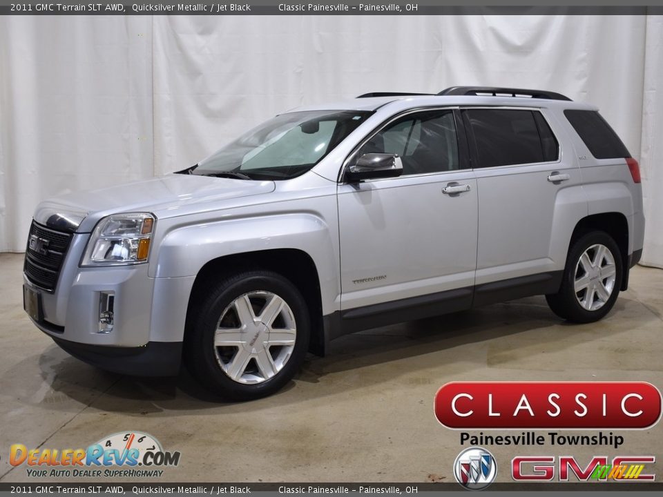 2011 GMC Terrain SLT AWD Quicksilver Metallic / Jet Black Photo #1