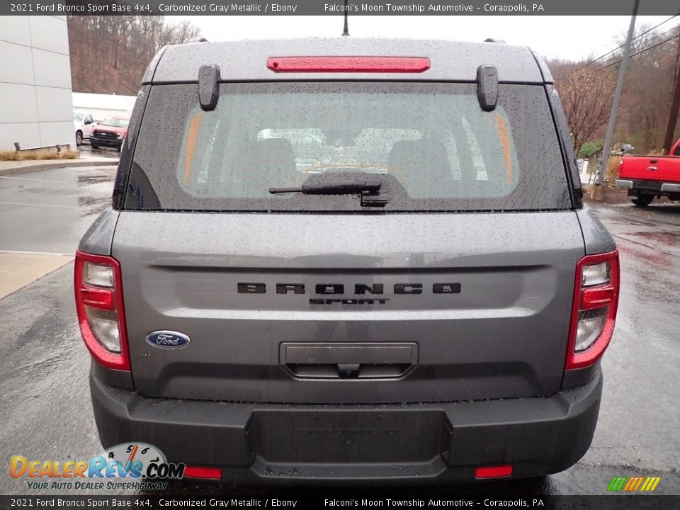 2021 Ford Bronco Sport Base 4x4 Carbonized Gray Metallic / Ebony Photo #3