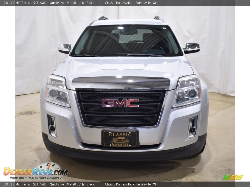 2011 GMC Terrain SLT AWD Quicksilver Metallic / Jet Black Photo #4