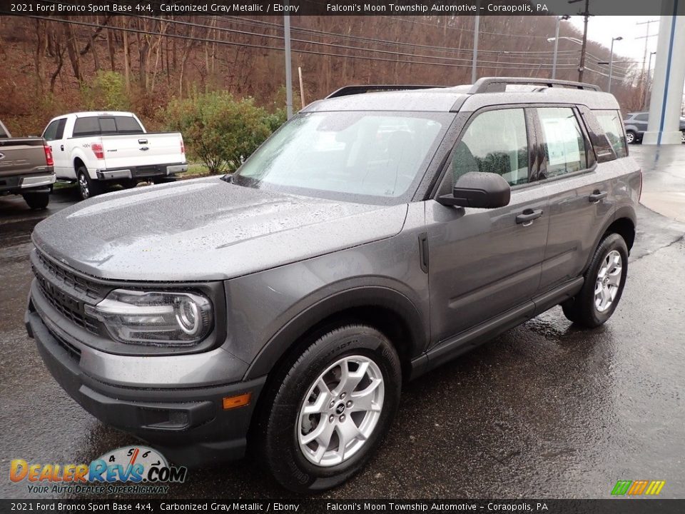 2021 Ford Bronco Sport Base 4x4 Carbonized Gray Metallic / Ebony Photo #7