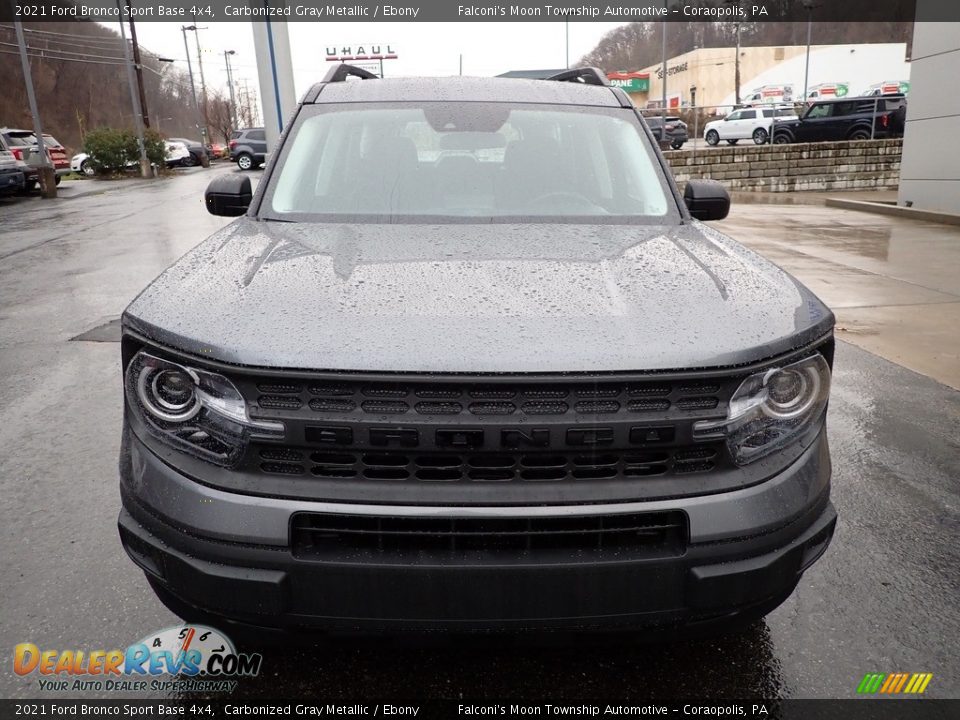 2021 Ford Bronco Sport Base 4x4 Carbonized Gray Metallic / Ebony Photo #8