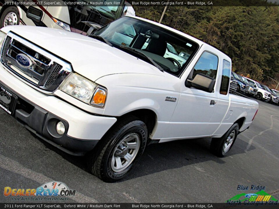 2011 Ford Ranger XLT SuperCab Oxford White / Medium Dark Flint Photo #21