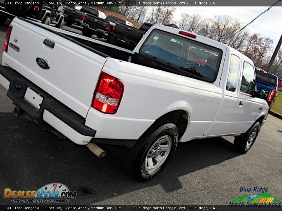 2011 Ford Ranger XLT SuperCab Oxford White / Medium Dark Flint Photo #23