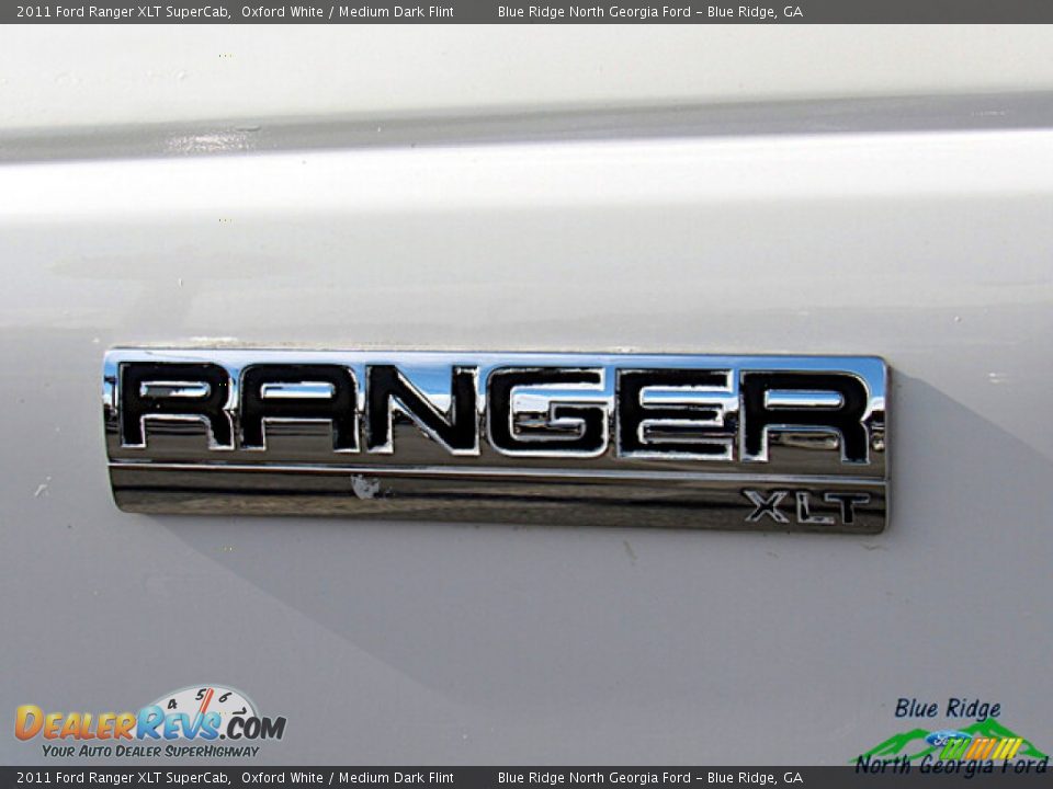 2011 Ford Ranger XLT SuperCab Oxford White / Medium Dark Flint Photo #26