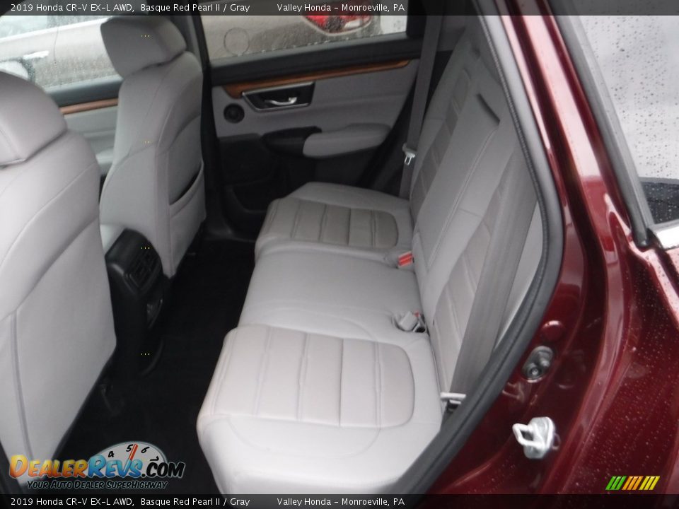 2019 Honda CR-V EX-L AWD Basque Red Pearl II / Gray Photo #26