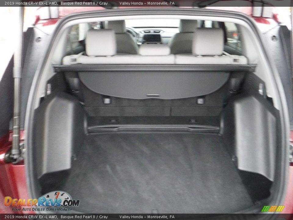 2019 Honda CR-V EX-L AWD Basque Red Pearl II / Gray Photo #27