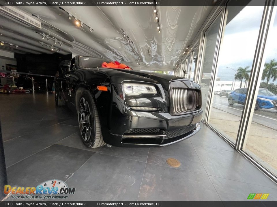 2017 Rolls-Royce Wraith Black / Hotspur/Black Photo #5