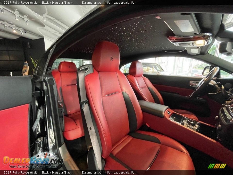 Hotspur/Black Interior - 2017 Rolls-Royce Wraith  Photo #6