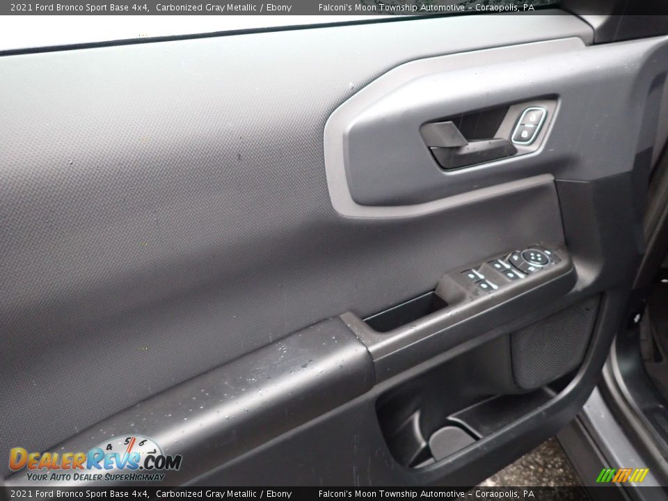 2021 Ford Bronco Sport Base 4x4 Carbonized Gray Metallic / Ebony Photo #22