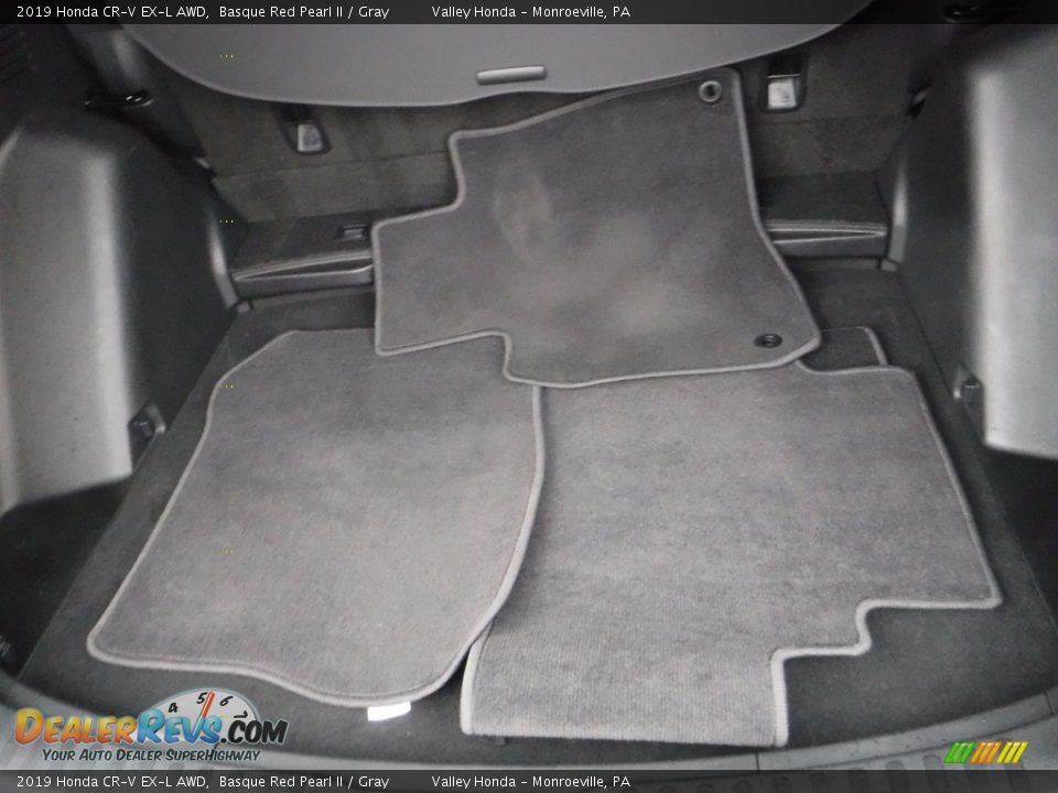 2019 Honda CR-V EX-L AWD Basque Red Pearl II / Gray Photo #30
