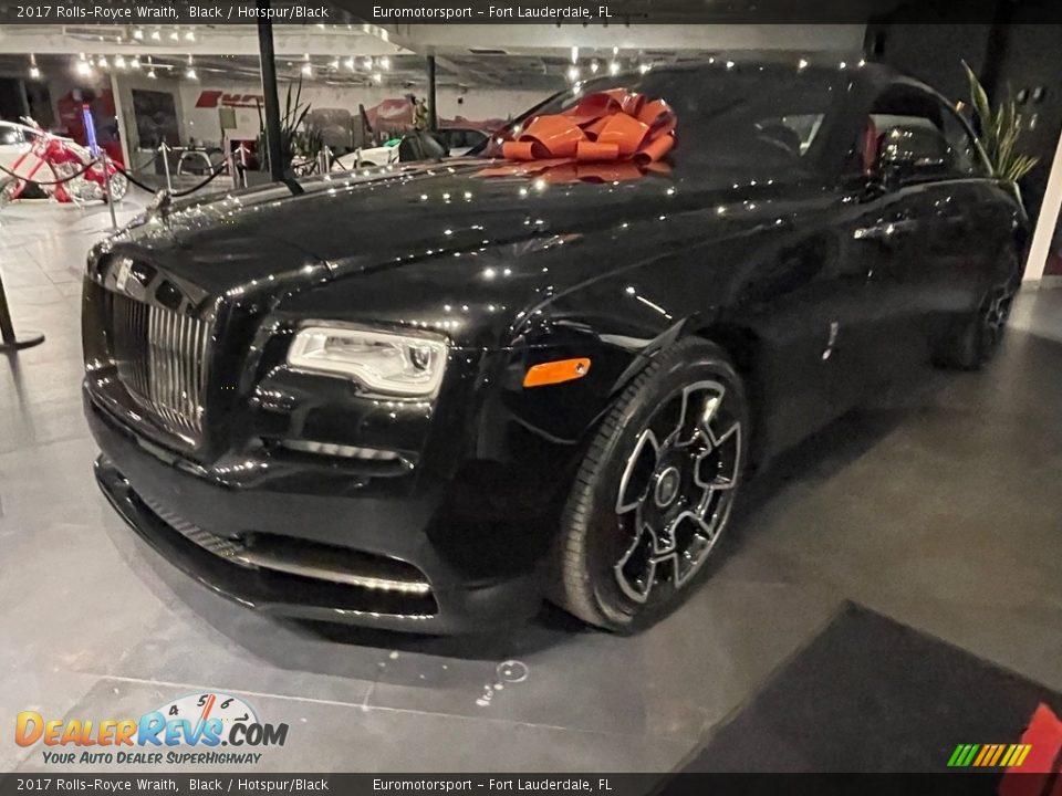 2017 Rolls-Royce Wraith Black / Hotspur/Black Photo #9