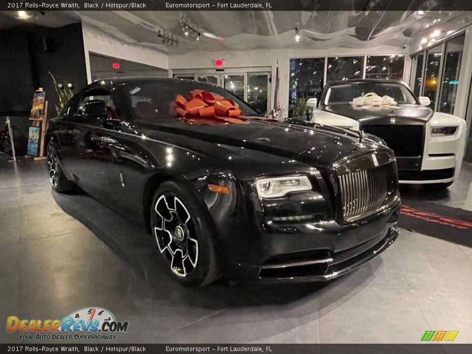 2017 Rolls-Royce Wraith Black / Hotspur/Black Photo #12